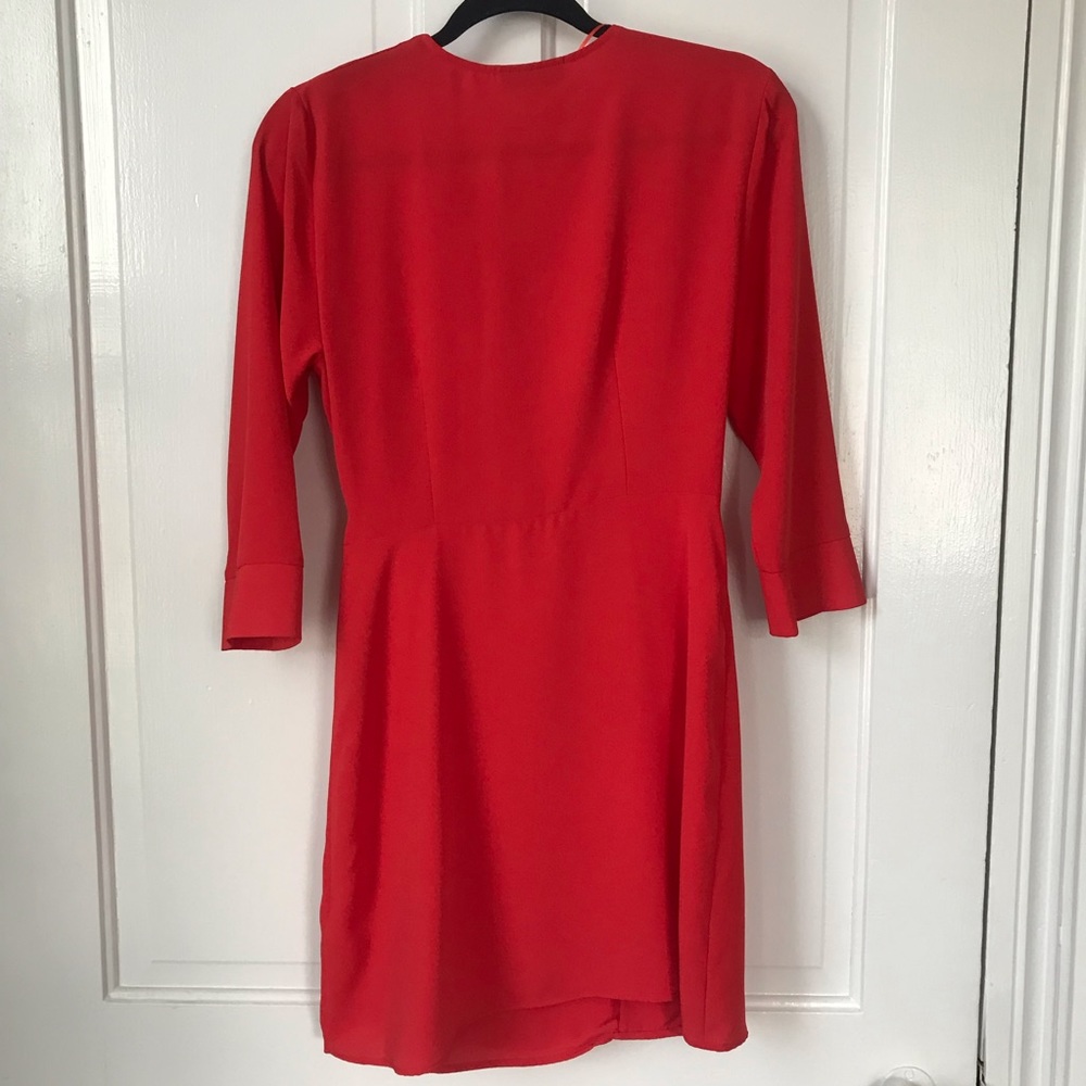 Red Wrap Dress by Topshop, NWT! - Picture 3 of 6